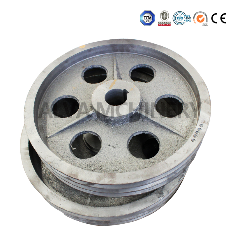 Koło pasowe maszyny kruszącej