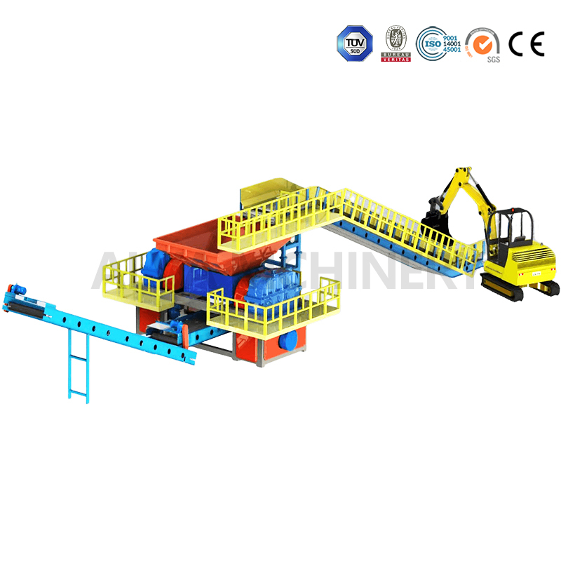 750金属断桥铝破碎机