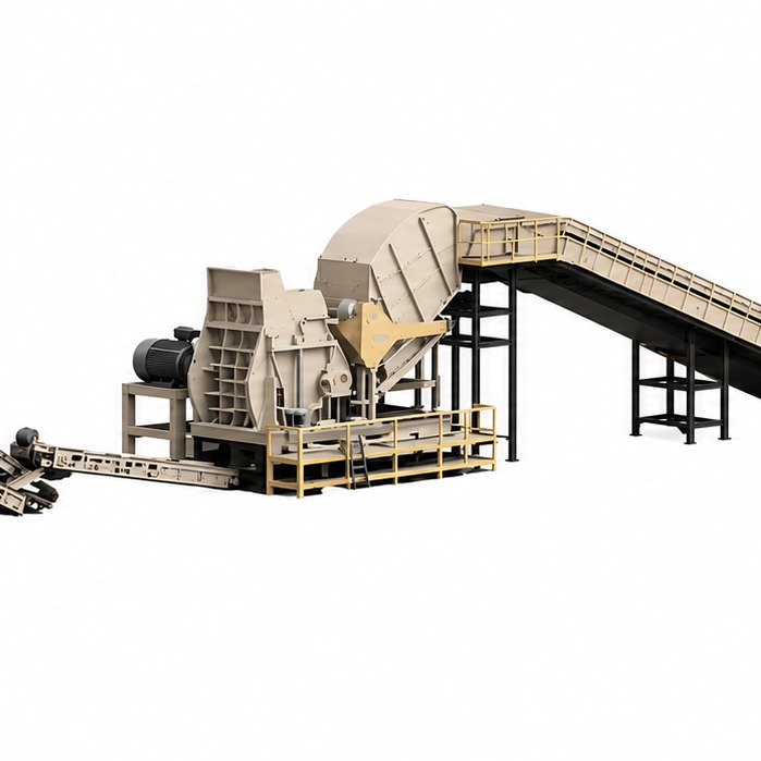 Linia do recyklingu aluminium zepsutego mostu / Zakład recyklingu aluminium